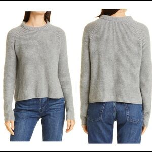 - NWT Jenni Kayne Gray 100% Cashmere Fisherman Sweater Size :3X
